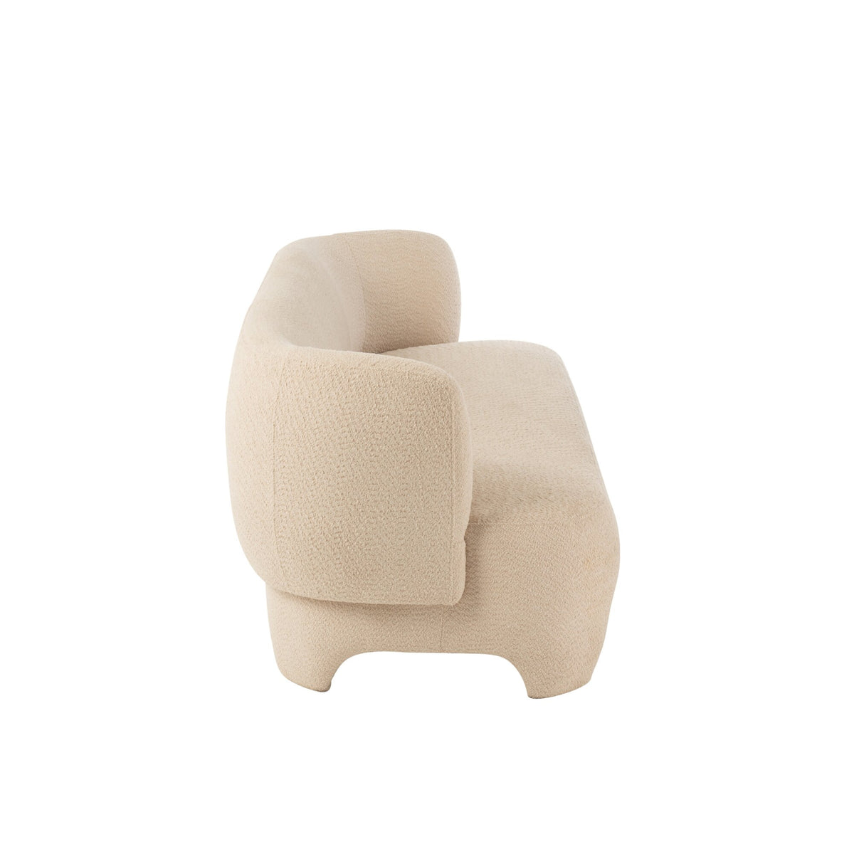 J-Line Witte 2/3-zits Sofa J-Line