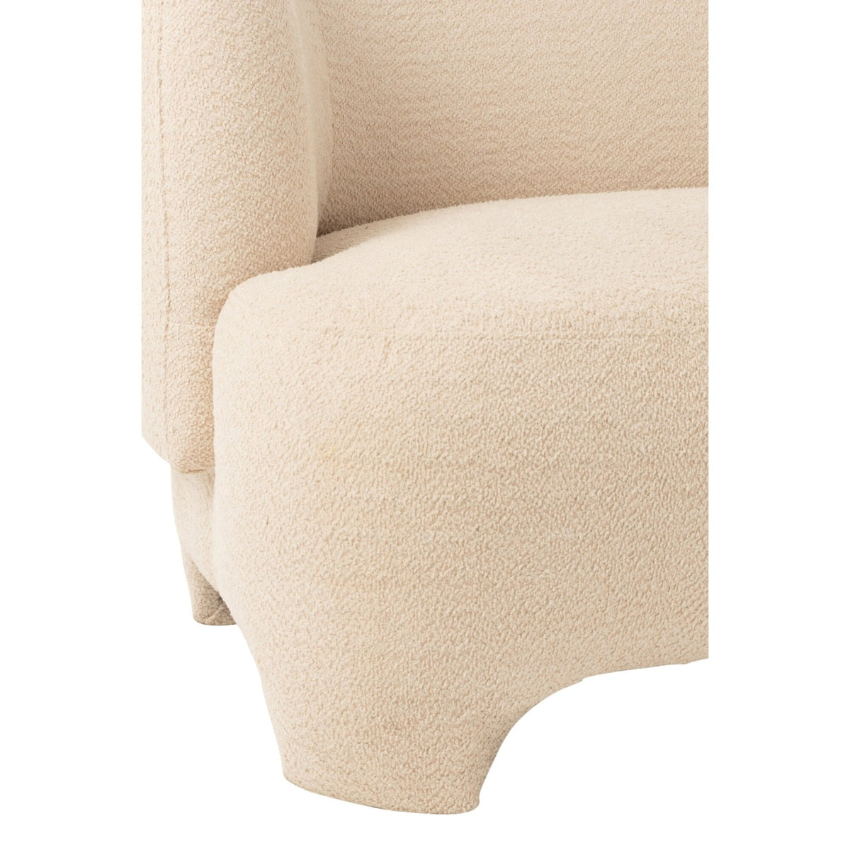 J-Line Witte 2/3-zits Sofa J-Line