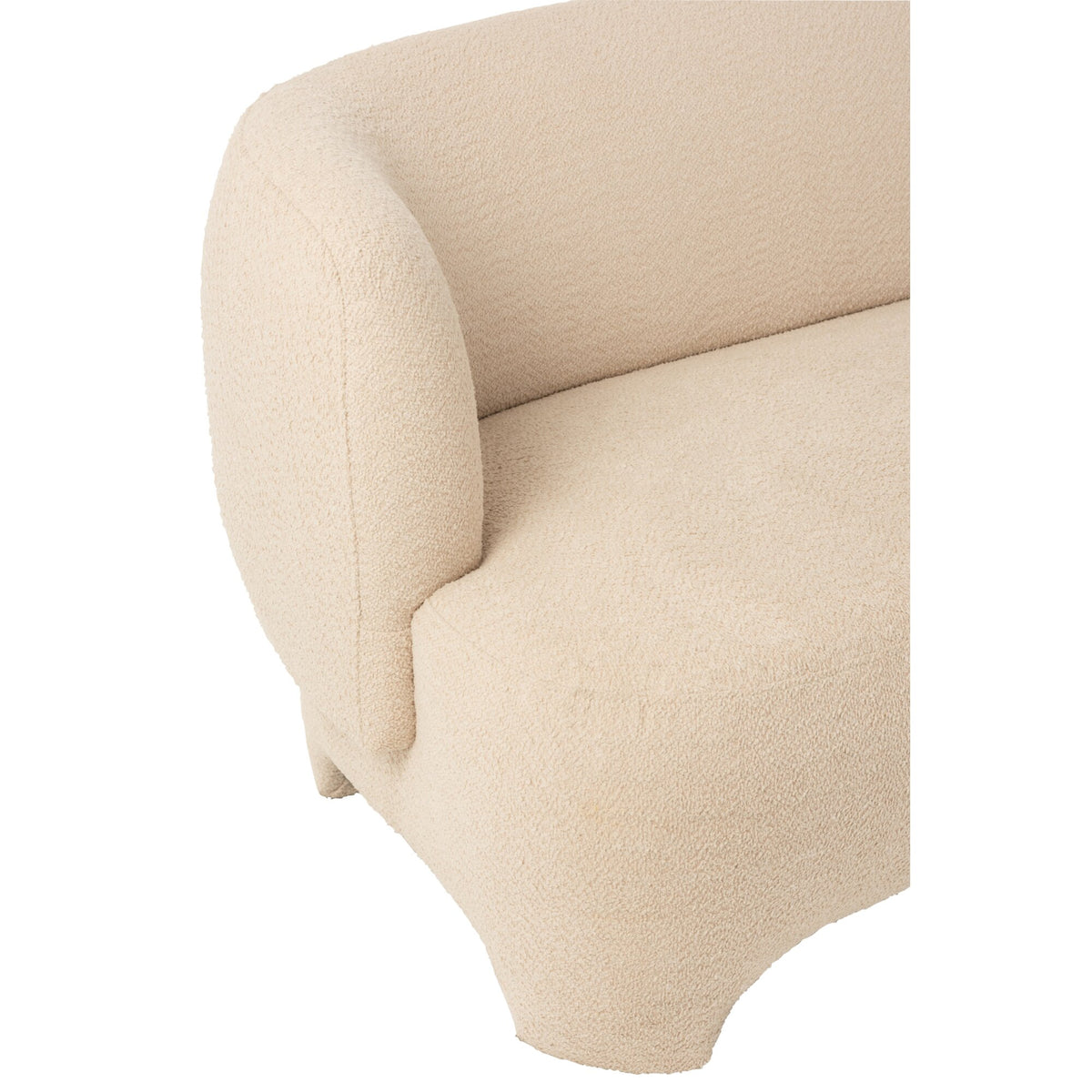 J-Line Witte 2/3-zits Sofa J-Line