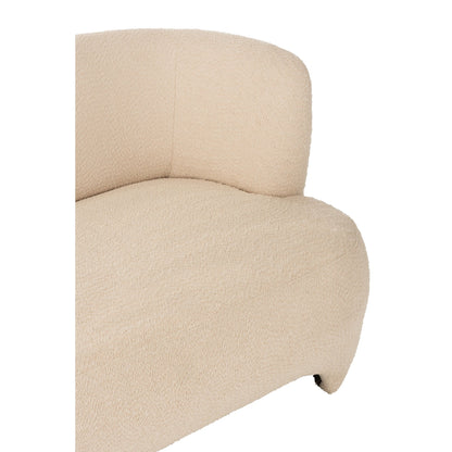 J-Line Witte 2/3-zits Sofa J-Line