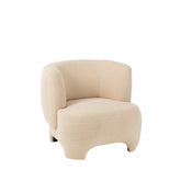 J-Line Witte Compacte 1-zits Fauteuil J-Line - Fauteuil - J-Line - livinglovely.nl