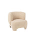 J-Line Witte Compacte 1-zits Fauteuil J-Line - Fauteuil - J-Line - livinglovely.nl