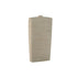 Janettee Beige rectangle shaped ceramic bottle L PTMD - Vaas - PTMD - livinglovely.nl