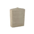 Janettee Beige rectangle shaped ceramic bottle S PTMD - Vaas - PTMD - livinglovely.nl