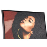 Janicia Black Polyester Painting Woman PTMD - Schilderij - PTMD - livinglovely.nl