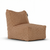Japandi Lounge SeatXL Hazel van Laui Lounge, nootbruine loungestoel voor binnen