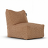 Japandi Lounge SeatXL Hazel van Laui Lounge, nootbruine loungestoel voor binnen