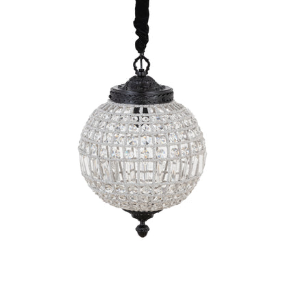 Jaris Crystal Hanging Ball Chandelier Lamp S 35x35x51cm PTMD - Hanglamp - PTMD - livinglovely.nl