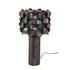 Jaye Black Iron Table Lamp Bended Circle Pattern PTMD - Tafellamp - PTMD - livinglovely.nl