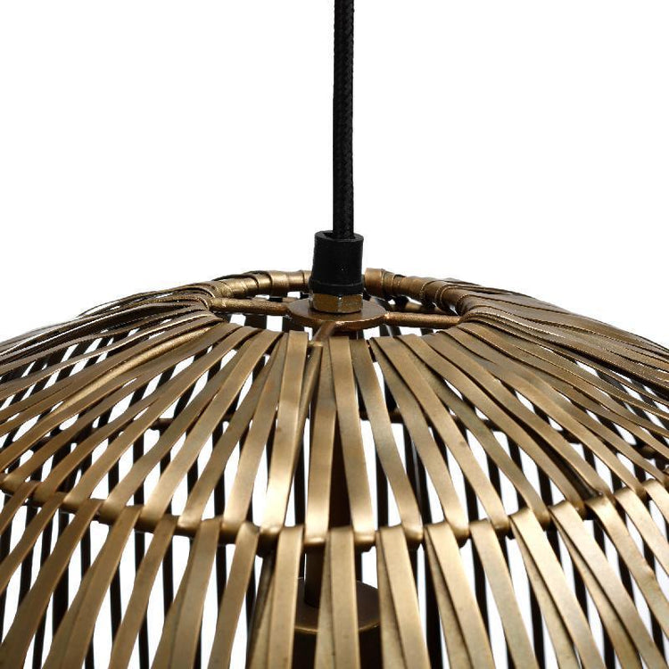 Jenner Brass Hanglamp PTMD , Hanglamp , PTMD , livinglovely.nl