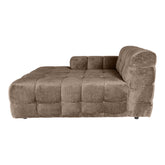 Jidde Sofa - Chaise Longue Arm Links - Berge 1042 - Beige PTMD - Elementen bank - PTMD - livinglovely.nl