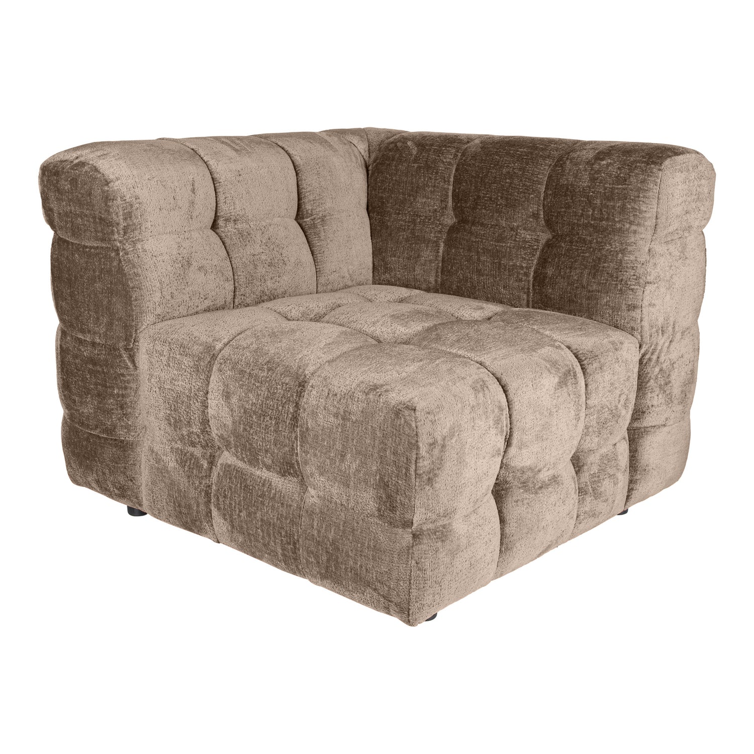 Jidde Sofa - Hoekstuk - Berge 1042 - Beige PTMD - Elementen bank - PTMD - livinglovely.nl