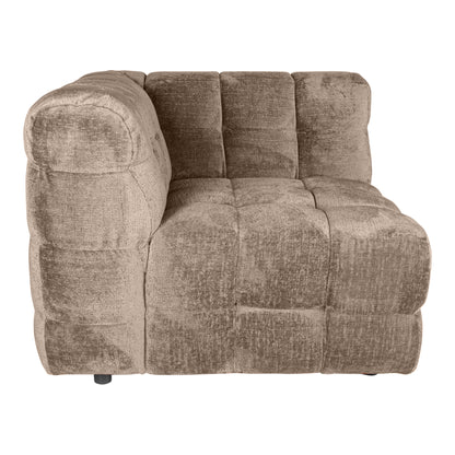 Jidde Sofa - Hoekstuk - Berge 1042 - Beige PTMD - Elementen bank - PTMD - livinglovely.nl