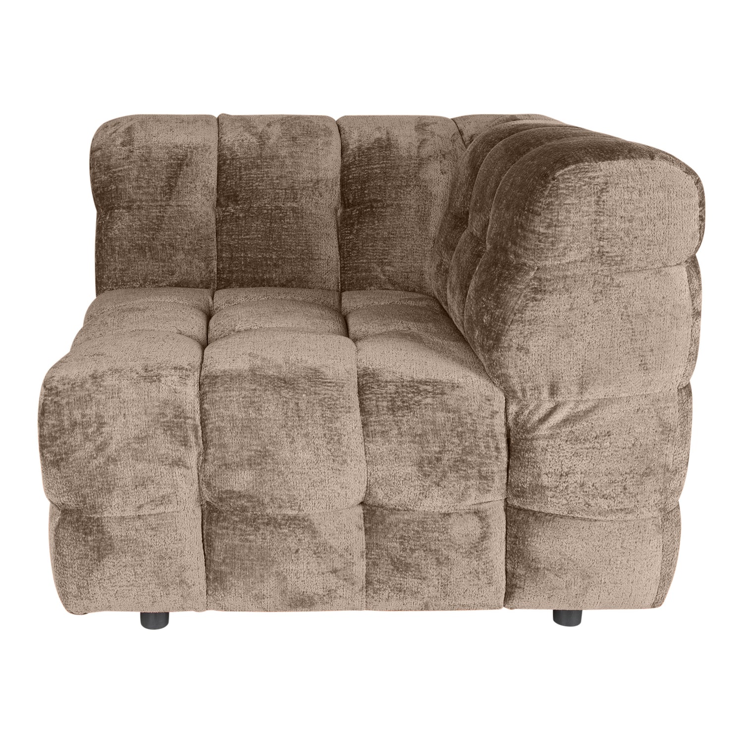 Jidde Sofa - Hoekstuk - Berge 1042 - Beige PTMD - Elementen bank - PTMD - livinglovely.nl