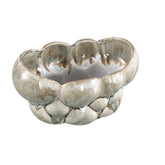 Jodie Green Ceramic Oval Outdoor Candle Circles Dripping L PTMD - Buitenkaars - PTMD - livinglovely.nl