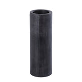 Jowad Graphite alu sheet Kandelaar rib L PTMD - Kandelaar - PTMD - livinglovely.nl