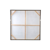 Julitta Cream canvas wall panel abstract mixture PTMD - Schilderij - PTMD - livinglovely.nl