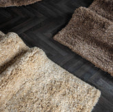 Jups Bruin Handgeweven Vloerkleed Rond - 200 x 200 cm PTMD - Vloerkleed - PTMD - livinglovely.nl