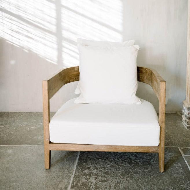 Juul Stoel Wit Leeff by Netty - Fauteuil - LEEFF - livinglovely.nl