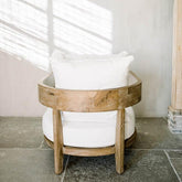 Juul Stoel Wit Leeff by Netty - Fauteuil - LEEFF - livinglovely.nl