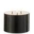 Kaars Led 3 Pitten Zwart - LED Kaars - J-Line - livinglovely.nl