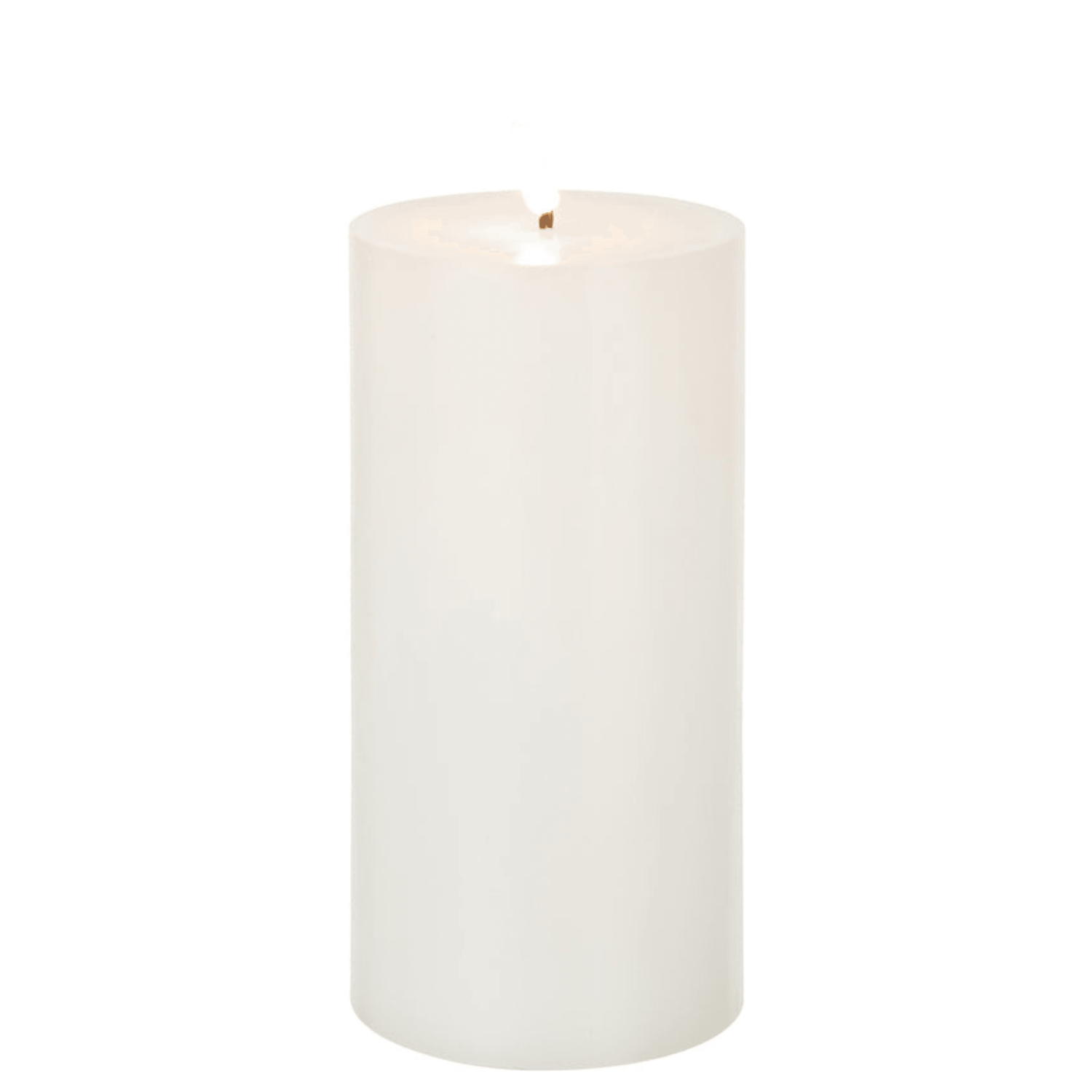 Kaars Led Wit Large - LED Kaars - J-Line - livinglovely.nl