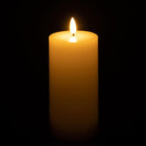 Kaars Led Wit Medium - LED Kaars - J-Line - livinglovely.nl