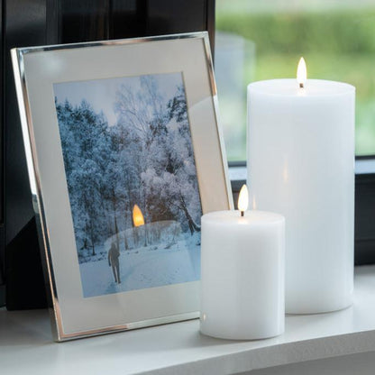 Kaars Led Wit Small - LED Kaars - J-Line - livinglovely.nl