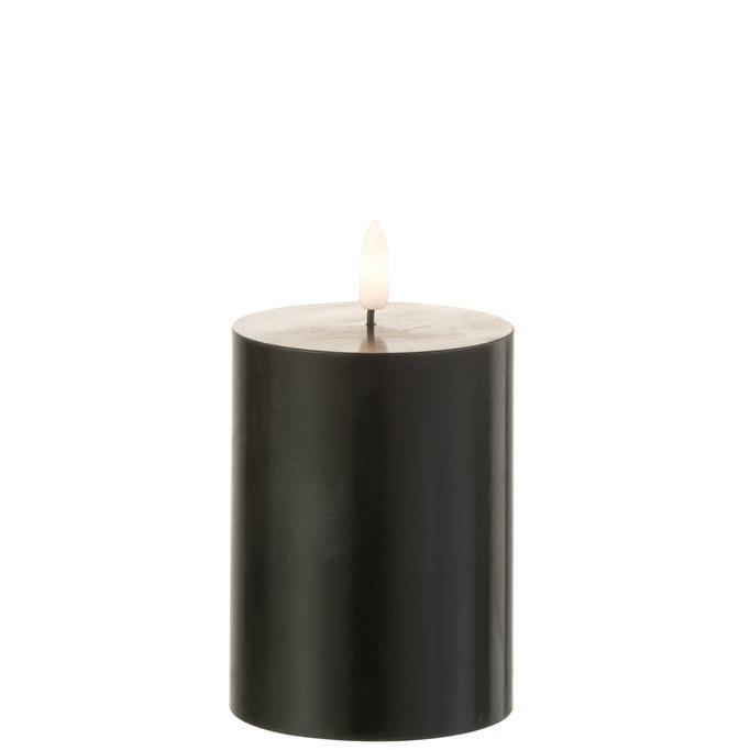 Kaars Led Zwart Small - LED Kaars - J-Line - livinglovely.nl