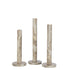 Kaarshouder Marmer Beige Set van 3 - Kandelaar - J-Line - livinglovely.nl