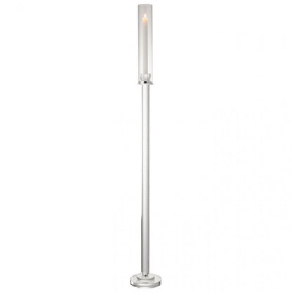 Kaarshouder Moira Glas Transparant Large - Kandelaar - J-Line - livinglovely.nl