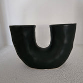 Kaarshouder Zwart 23x9x16cm 1 + 1 Gratis - Kandelaar - Living Lovely - livinglovely.nl