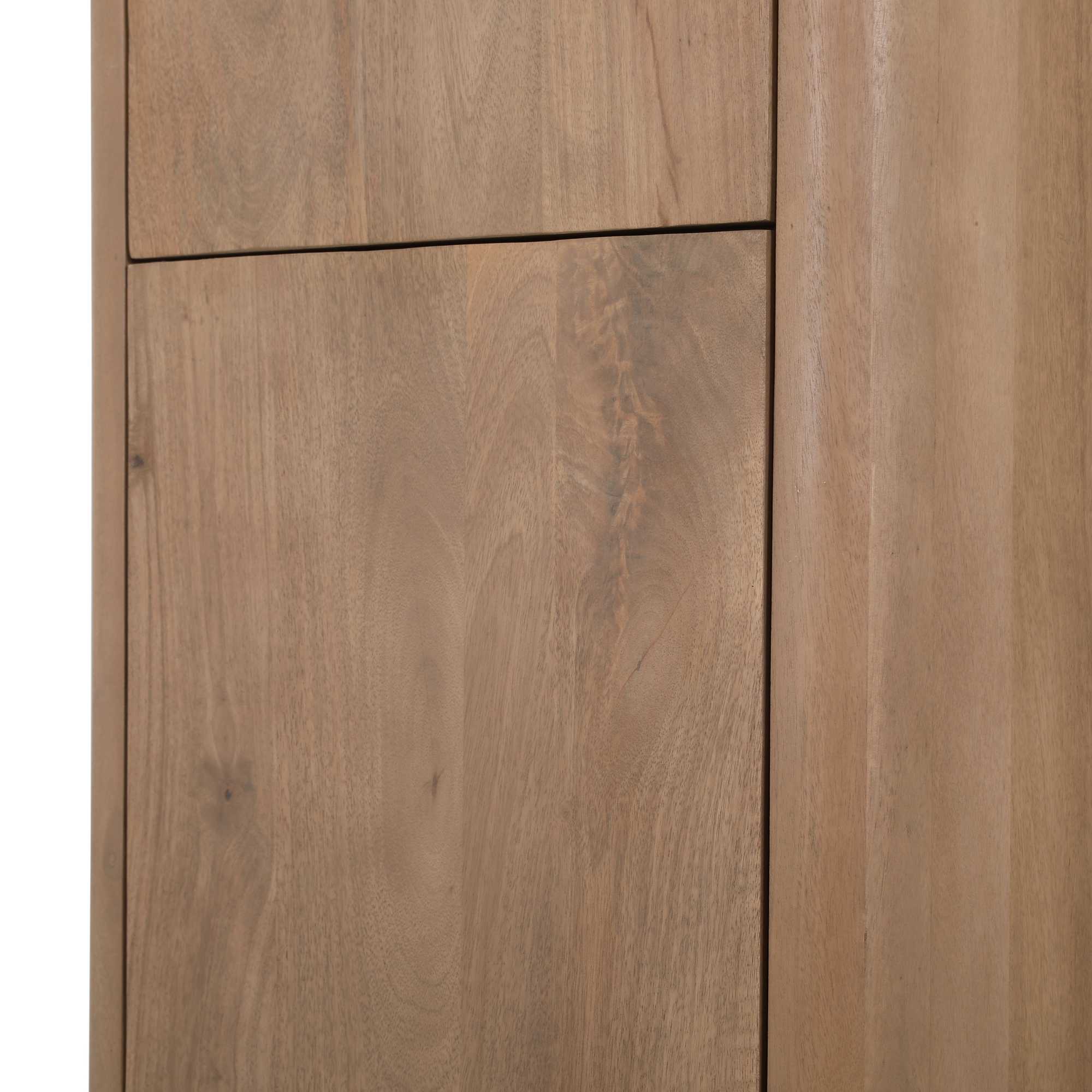 Mangohouten Kabinet Dallas van Starfurn met warme naturel afwerking