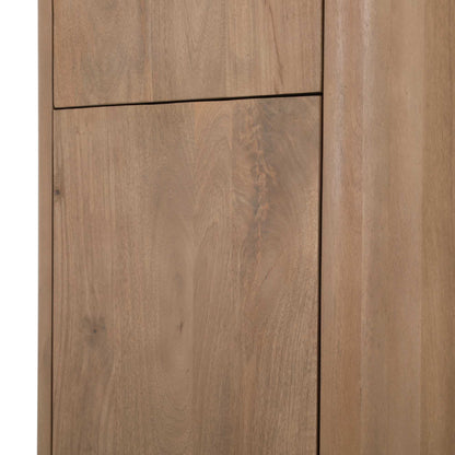 Mangohouten Kabinet Dallas van Starfurn met warme naturel afwerking