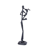 Kali Black casted alu statue man with saxophone PTMD - Beeld - PTMD - livinglovely.nl