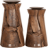 Kandelaar Flame gerecycled hout Large H37cm MUST Living
