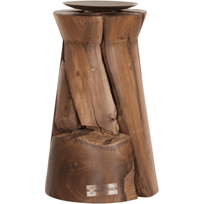 Kandelaar Flame Large met stompkaars MUST Living