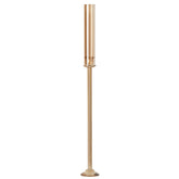 Kandelaar Kristal Goud Large van J-Line, kristallen kandelaar in goud van Ø11cm x H100cm