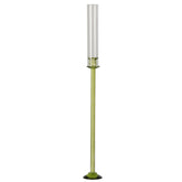 Kandelaar Kristal Groen Large van J-Line, kristallen kandelaar in groen van Ø11cm x H100cm