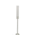 Kandelaar Kristal Transparant Medium van J-Line, kristallen kandelaar in transparant van Ø11cm x H80cm