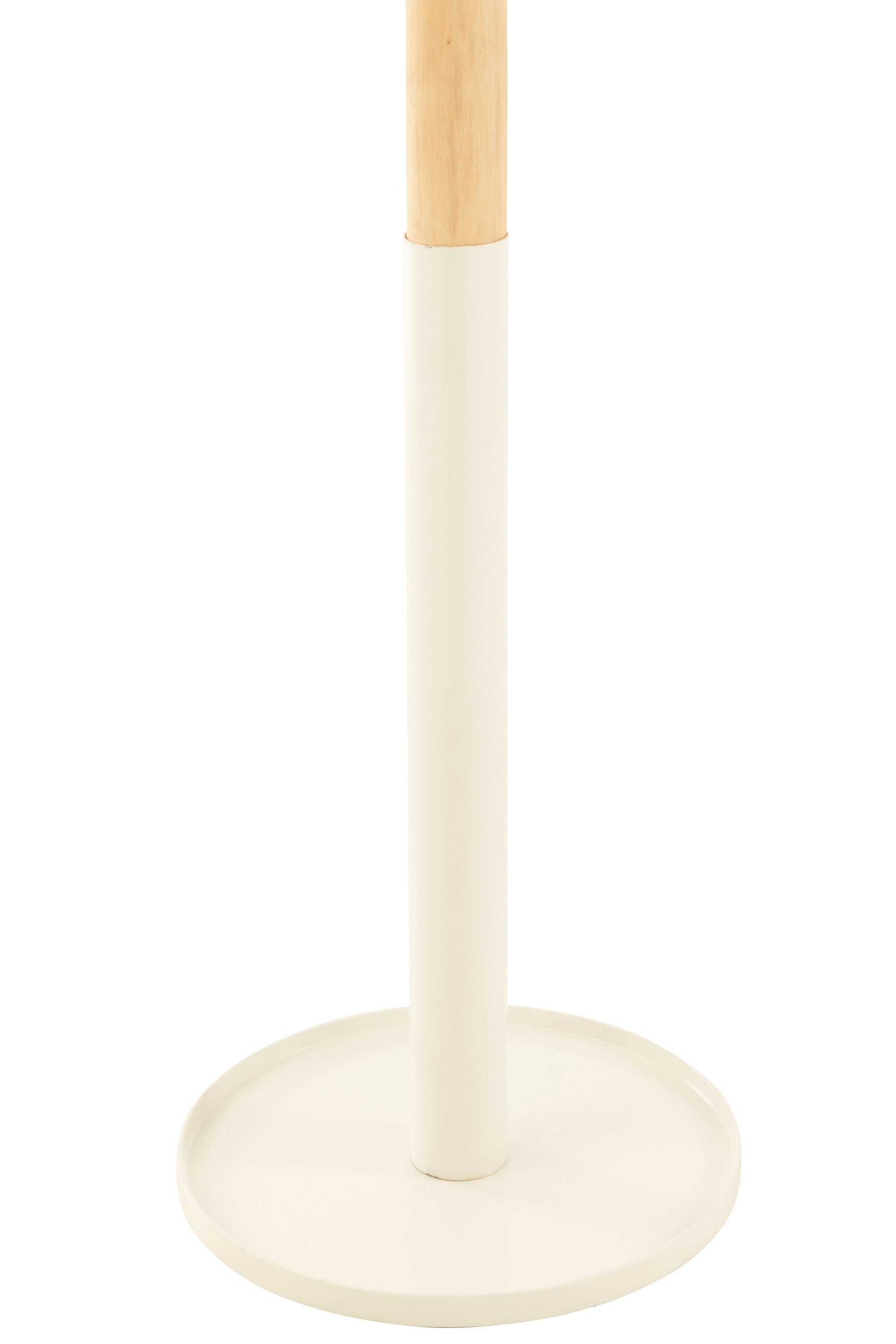 Kapstok Hout Wit/Naturel - Kapstok - J-Line - livinglovely.nl