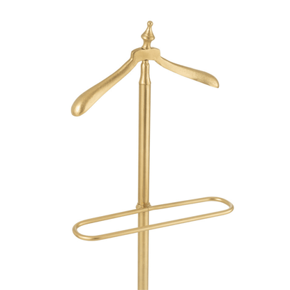 Kapstok Klassiek Aluminium Goud - Kapstok - J-Line - livinglovely.nl