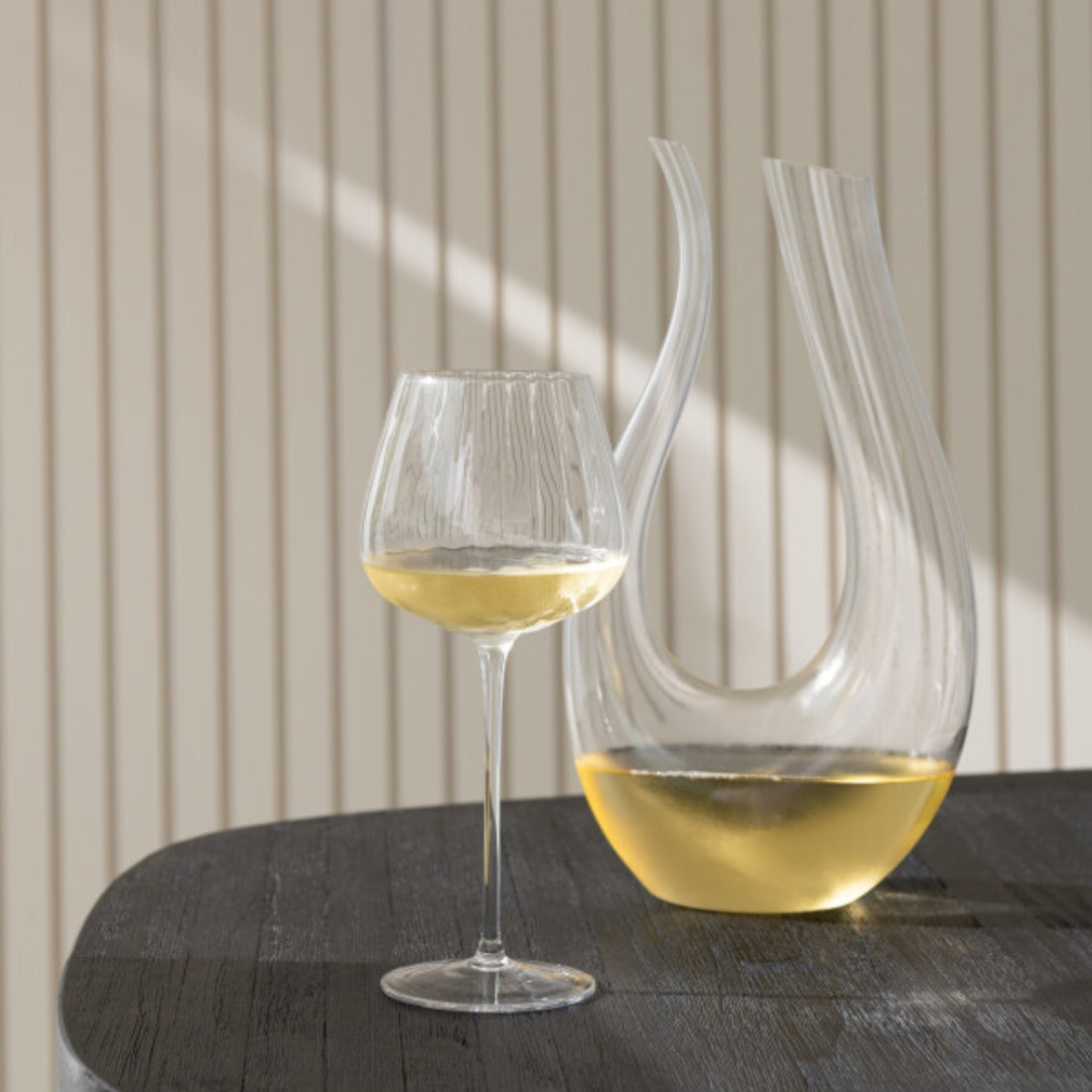 Karaf U Glas Transparant - Keukenaccessoire - J-Line - livinglovely.nl