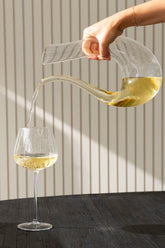 Karaf U Glas Transparant - Keukenaccessoire - J-Line - livinglovely.nl