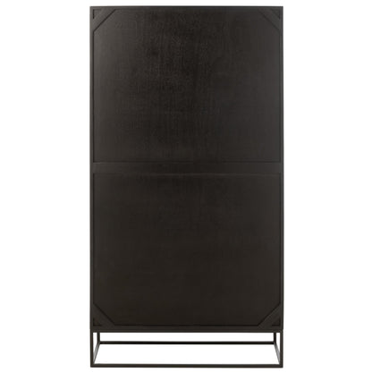 Kast Mode Mango Hout/Mdf Zwart J-Line