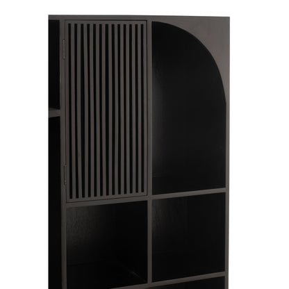 Kast Mode Mango Hout/Mdf Zwart J-Line