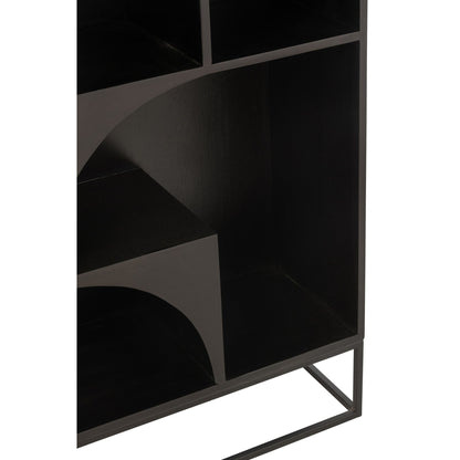 Kast Mode Mango Hout/Mdf Zwart J-Line