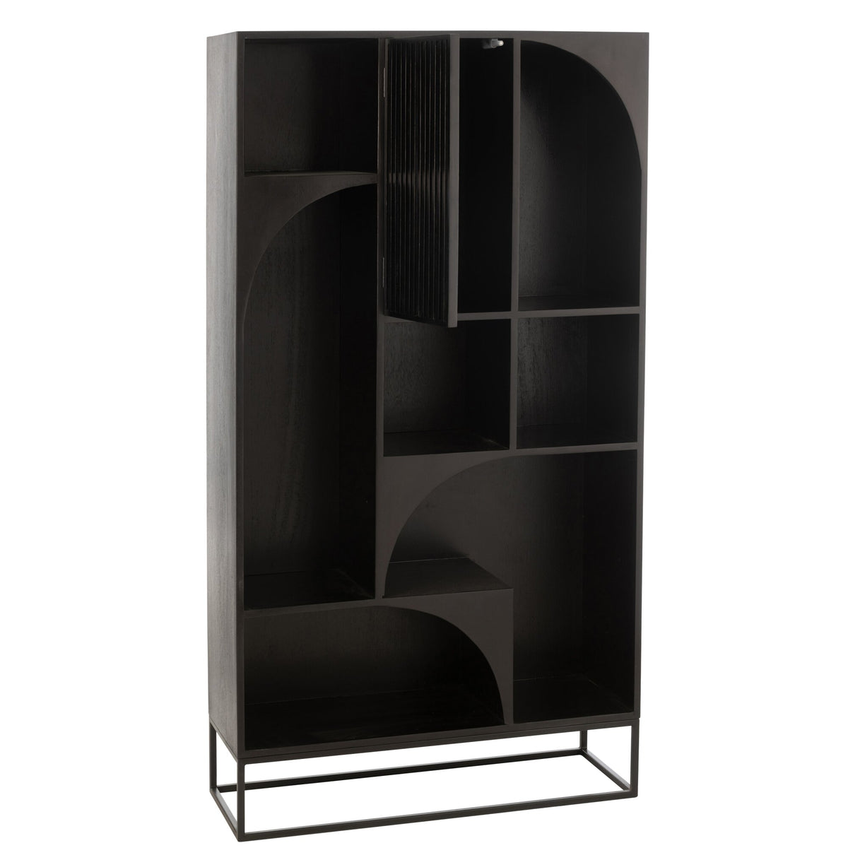 Kast Mode Mango Hout/Mdf Zwart J-Line