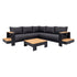 Kees Black Outdoor Loungeset - Lanterfant - Loungeset - Lanterfant - livinglovely.nl