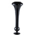 Keighla Black Shaped Glass Vase L Dia29,5x81,5 cm PTMD - Vaas - PTMD - livinglovely.nl
